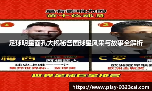 足球明星面孔大揭秘各国球星风采与故事全解析