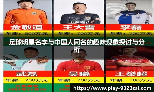 足球明星名字与中国人同名的趣味现象探讨与分析